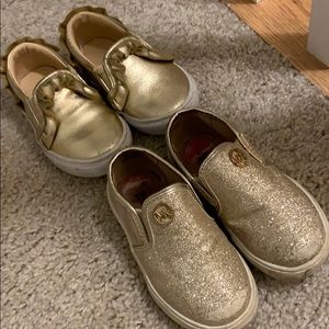 Michael Kors and Janie and Jack slide ons